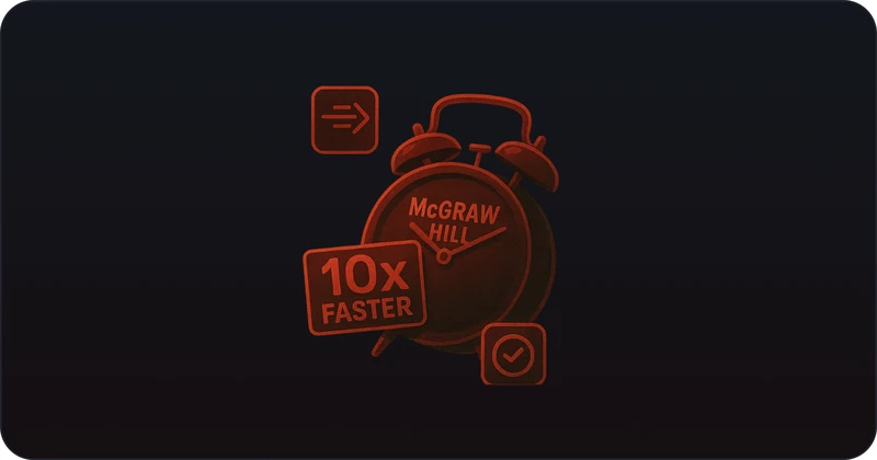 McGraw Hill Homework 10x Faster featured image